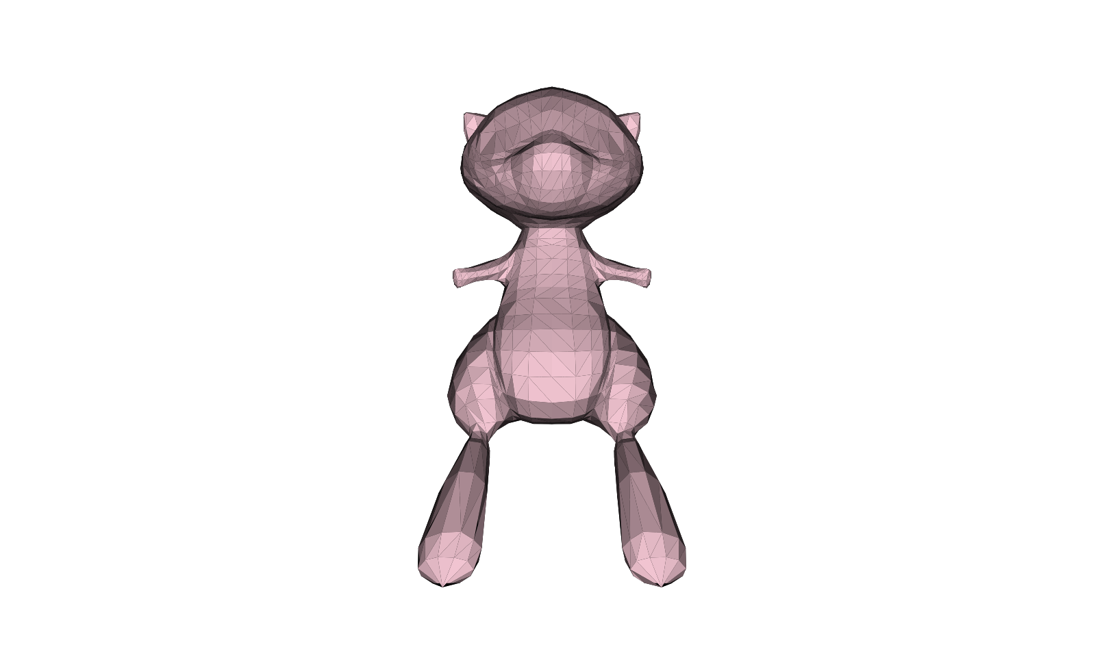 3-D rendered Mew